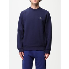 Lacoste Lacivert Klasik Fit Erkek Bisiklet Yaka Sweatshirt