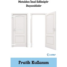 Evene Koyu Kahverengi Pencere Emniyet Kilidi 3 Adet Çocuk Hırsız Kilidi Çekmeli Metal Kilit