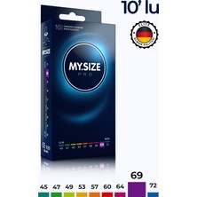 Mysize Pro Prezervatif - Ultra İnce - 10'lu - 69 Beden