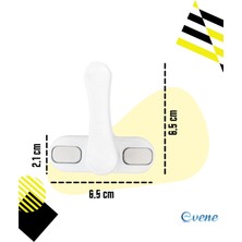 Evene Beyaz Pencere Emniyet Kilidi 2 Adet Çocuk Hırsız Kilidi Çekmeli Metal Kilit