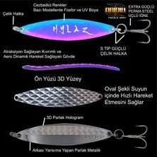 Balıkmarketim Wily Hylaz Kaşık  20 gr  80 mm - Hologramlı