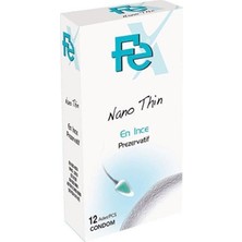 Fe Nano Thin En Ince Prezervatif 12'li (Condom) * 3 Paket