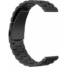 Kny Huawei Watch 4 46 mm (22MM) Için Klasik Model Metal Kayış-Kordon