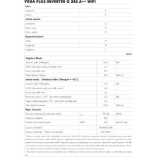 Vestel Vega Plus G 242 A++ 24000 BTU Wifi Inverter Duvar Tipi Klima