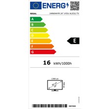 Regal 24R604HYR 24'' 60 Ekran Uydu Alıcılı HD LED TV