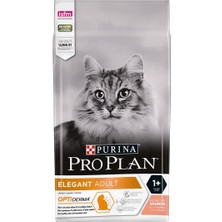 Pro Plan Elegant Derma Plus Somonlu Tüy Yumağı Önleyici Kedi Maması 10KG