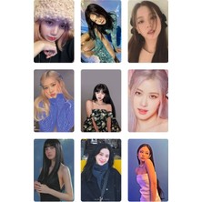 Owl Bag Black Pink 9 Lu Fotokart Seti 5 x 7 cm Ölçülerde Kpop Temalı Renkli Tasarım