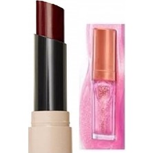 Avon Tinted Lip Balm Renkli Dudak Balmı Plum ve Avon True Lip Oil Dudak Bakım Yağı Shimmering Petal 2li Set 7ml