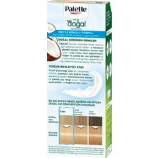 Palette Kalıcı Doğal Renkler 10-0 Açık Sarı Saç Boyası Hindistan Cevizi Yağı & Yulaf Çekirdeği Özü ile