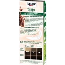 Palette Kalıcı Doğal Renkler 3-0 Koyu Kahve Saç Boyası Kakao Yağı & Yulaf Çekirdeği Özü ile