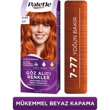 Palette Göz Alıcı Renkler 7-77 Yoğun Bakır Saç Boyası