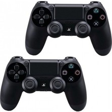 Qasul Ps4 Siyah Doubleshock Wireless Gamepad Joystick Kablosuz Ps4 Oyun Kolu