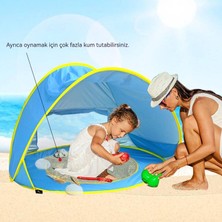 Oloey Bebek Plaj Gölge Hızlı Açık Katlanır Açık Oyuncak Ev Çocuk Plaj Çadırı (Yurt Dışından)