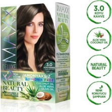 Night Shop Natural Beauty Amonyaksız Saç Boyası 3.0 Koyu Kahve