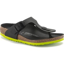Birkenstock Gizeh Bf Desert Soil Çocuk Terlik 1024387-BLACK