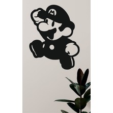 Dekor Treni Süper Mario Dekoratif Ahşap Duvar Dekoru 20X25 cm