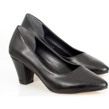Ayakkabı Yolla Siyah Klasik Topuk Stiletto (6cm)