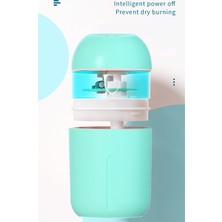 Sunshinee Ev Nemlendirici 330 ml Kapasiteli USB Hava Humidificador Esansiyel Yağı Difüzör Lamba Hava Temizleme Sisleyici, Beyaz (Yurt Dışından)