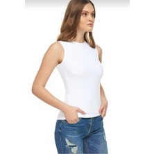 Tutku Elit 2201 Bayan Elastan Sıfır Kol Atlet 3 Adet