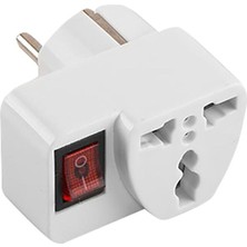 Powermaster Özel Güveklik Anahtarlı Ingiliz Tipi Çok Amaçlı Ünıversal Fiş Çevirici