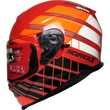 Scoyco X507 Güneş Vizörlü Kapalı Kask