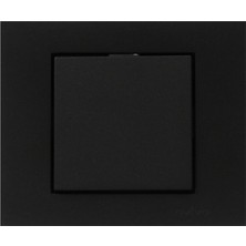 Ovivo Grano Siyah Tekli Anahtar Çerçevesiz