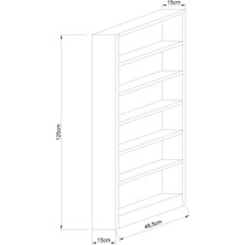 As 125'LİK Oje Rafı