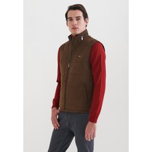 Pierre Cardin Erkek Suni Deri Yelek