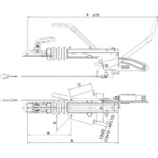 Knott 1600-3000 kg V Modeli Frenli Kaplin