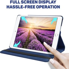 FUJİMAX Apple iPad Pro 11 2021 3.nesil M1 Çipli Kılıf Yatay ve Dikey Standlı Dönerli Deri Kılıf (Model A2377,A2459/01)