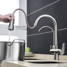 Fleko Arıtmalı Eviye Bataryası  SP4-434A Renk Parlak - Krom