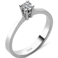 Sirius Pırlanta 0,20 Karat Pırlanta Tektaş Yüzük 0415R0120