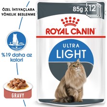 Royal Canin Ultra Light Kedi Konservesi 85GR 4'lü Paket