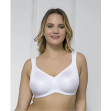 Moonlight 2119 Beyaz Minimizer Toparlayıcı Sütyen (Balenli) MOON2119