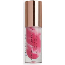 Revolution Swirl Ceramide Lip Gloss Dudak Parlatıcısı Berry Pink