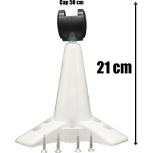 Tekerlekli Sihirli Sehpa Masa Ayağı 21 cm 4 Adet