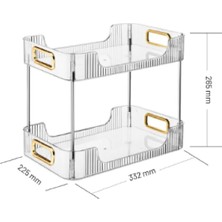 ÇARŞI HANEM 2 Katlı Makyaj Düzenleyici