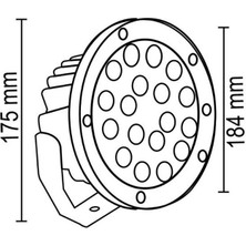 Forlife Bahçe Aydınlatma Armatürü 18Watt