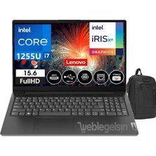 Lenovo V15 G3 Iap Intel® Core™ I7-1255U 16 GB 256GB SSD 15.6" Dos Fhd Dizüstü Bilgisayar 882TT00C6TX05+WEBLEGELSINÇANTA