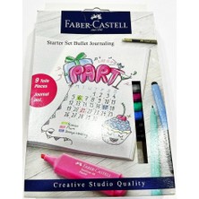 Faber-Castell 267125 - Başlangıç Seti Bullet Journaling, 9 Parçalı