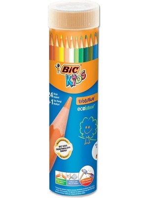Bic Kuru Boya Kalemi 24'lü Metal Kutu Ultra Dayanıklı Çocuklar İçin 5-7 Yaş Renkli