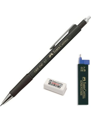 Mikasso Faber Grip Iı 1347 0.7 Uçlu Kalem Seti Siyah 5091207100 Siyah