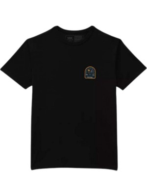 Vans Off The Wall Front Patch Ss Tee Siyah Tshirt