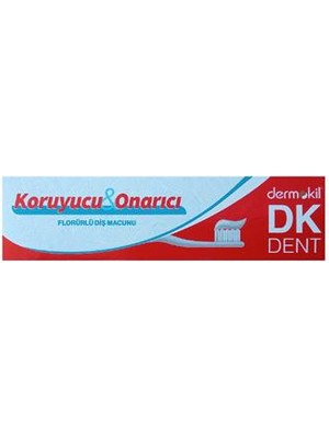 Dk Dent Koruyucu Diş Macunu Florürlü 100 ml Ağız Bakımı İçin Etkili Koruma