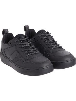 Calvin Klein Siyah Erkek Sneaker Basket Cupsole Laceup Hıkıng