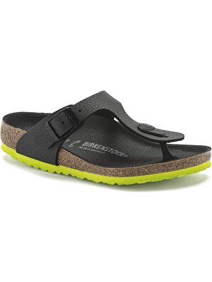 Birkenstock Gizeh Bf Desert Soil Çocuk Terlik 1024387-BLACK