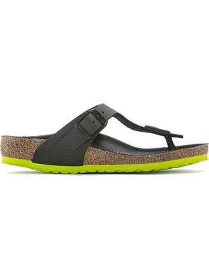 Birkenstock Gizeh Bf Desert Soil Çocuk Terlik 1024387-BLACK