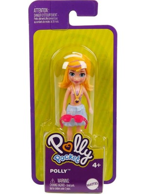 Polly Pocket ve Arkadaşları Figür - Polly-Mavi Etek
