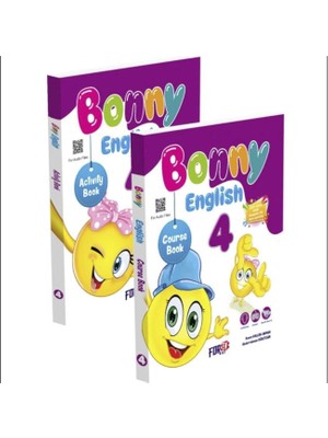Foren Elt Yayınları Bonny English 4. Sınıf Seti İngilizce Kurs Kitabı ve Aktivite Kitabı