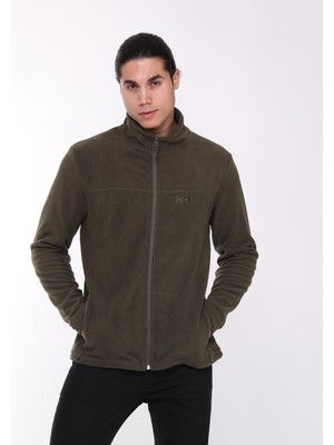 Helly Hansen Zippy Erkek Polar HH..12007 Düz Desenli Uzun Kollu Polar Kumaş Outdoor Spor Mont XXL